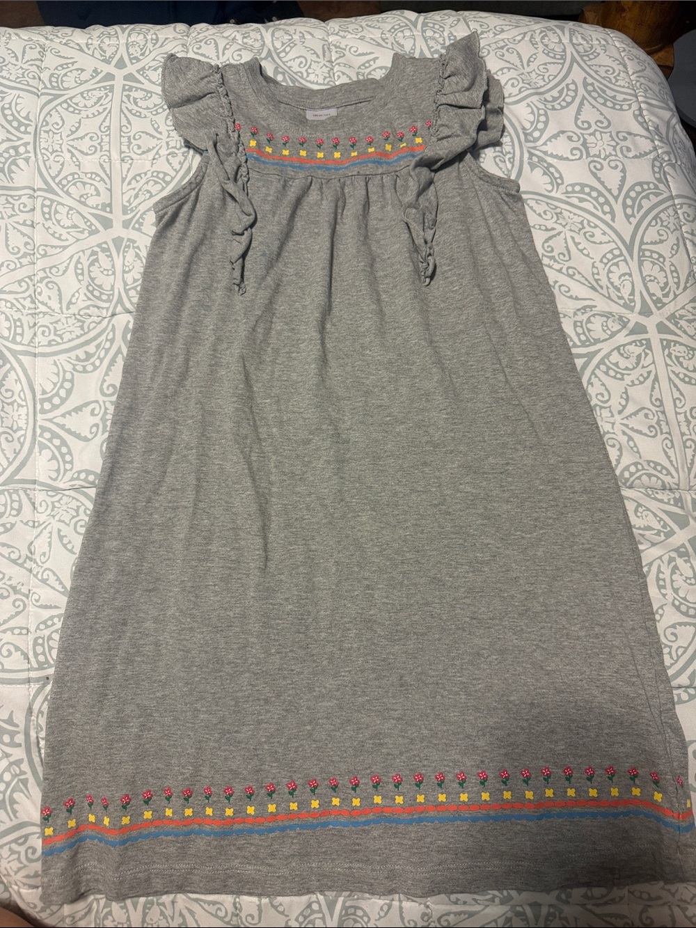 Hanna Andersson Heather Gray Cotton Dress